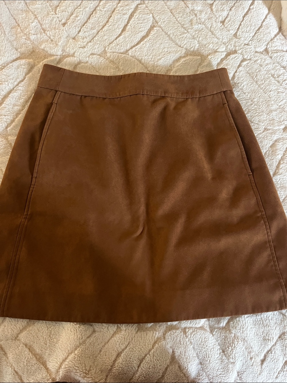 J. Crew Brown A-Line Skirt